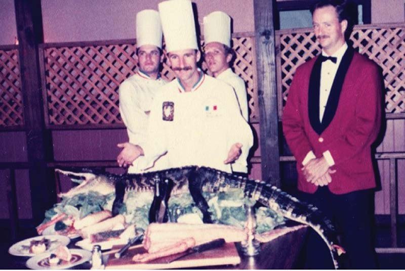 Chef Philippe’s early alligator cooking work